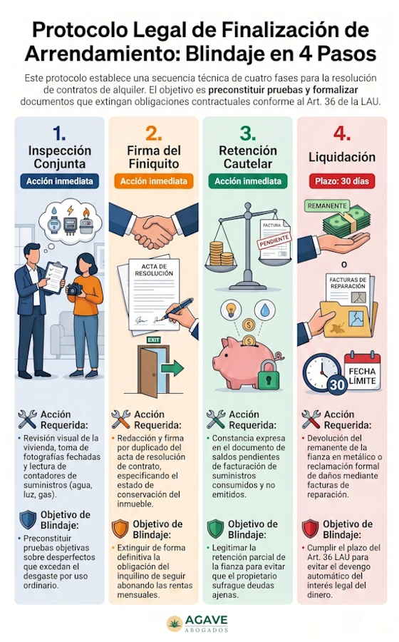 rescision de contrato de alquiler
